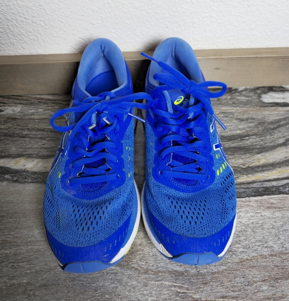 ASICS Gel-Kayano 24 Women’s Running Shoe Blue Size 7.5 US Stability FlyteFoam - Picture 7 of 12